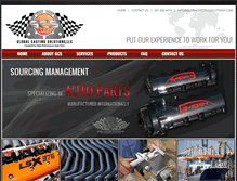 Tablet Screenshot of globalcastingsolutions.com
